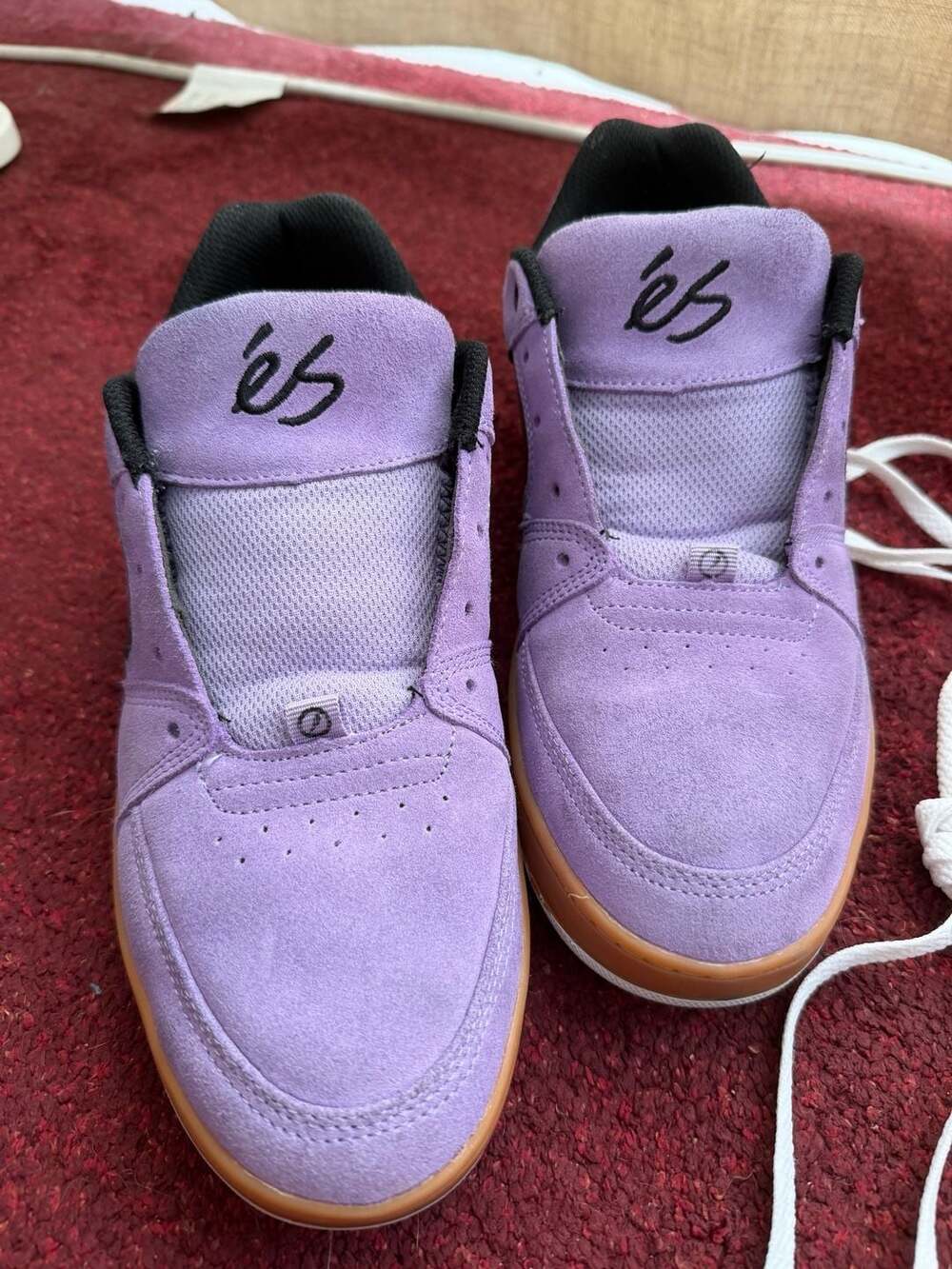 eS Accel Slim Skate Shoes Lavender Gum